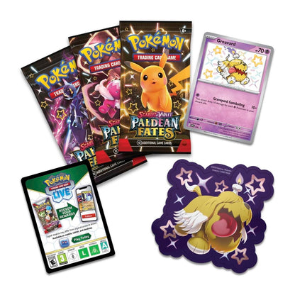 Pokémon TCG: Scarlet & Violet-Paldean Fates Tech Sticker Collection (Shiny Greavard)