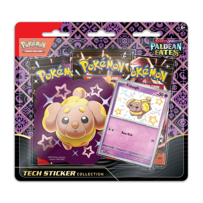 Pokémon TCG: Scarlet & Violet-Paldean Fates Tech Sticker Collection (Shiny Fidough)