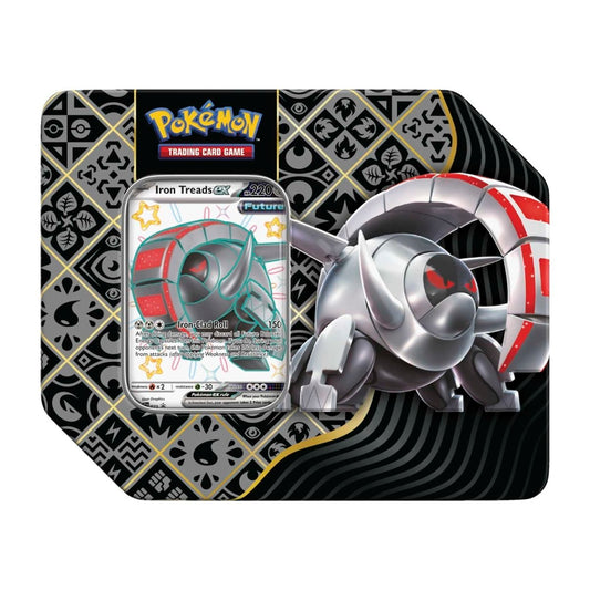 Pokémon TCG: Scarlet & Violet-Paldean Fates Tin (Shiny Iron Treads ex)