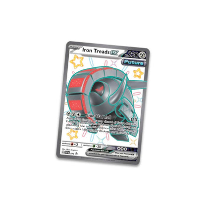 Pokémon TCG: Scarlet & Violet-Paldean Fates Tin (Shiny Iron Treads ex)