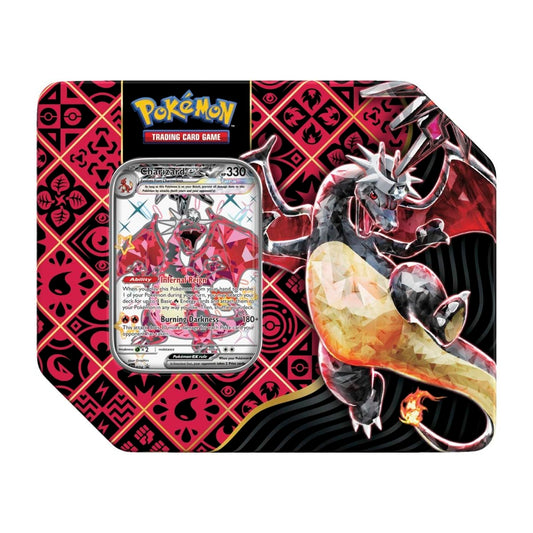 Pokémon TCG: Scarlet & Violet-Paldean Fates Tin (Shiny Charizard ex)